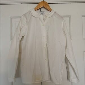 Classic White Kids Blouse Bergdorf Goodman / M. Ferrari